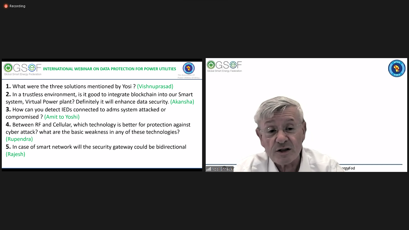 GSEF-APUA International Webinar on 